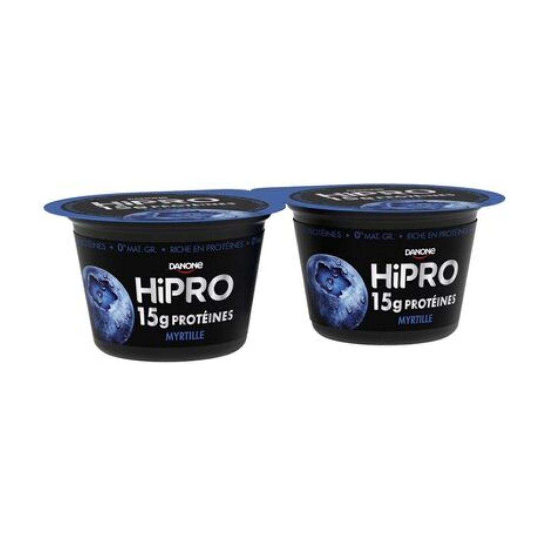 YOGURT HIPRO BLUEBERRY 0% 2X160G (#128207)