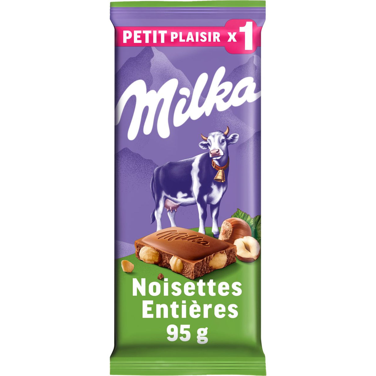 MILK CHOCOLATE HAZELNUT  95G (#128399)