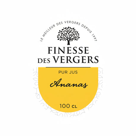 100% PURE PINEAPPLE JUICE 1L  (#128508)