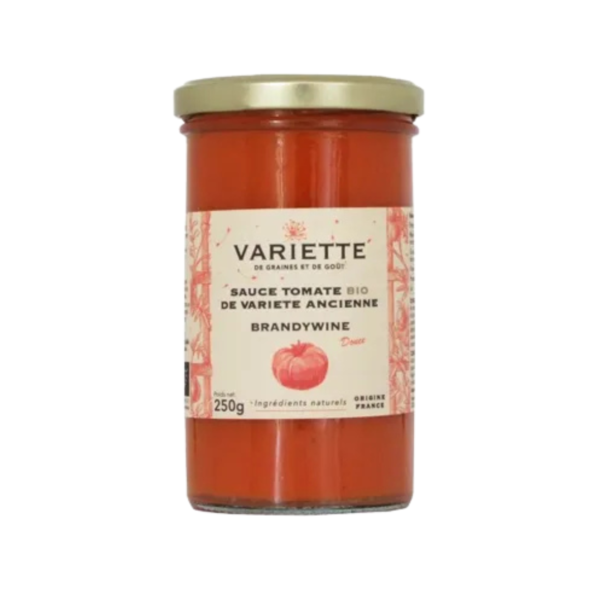 ORGANIC RED BRANDYWINE TOMATO SAUCE 250G  (#128527)