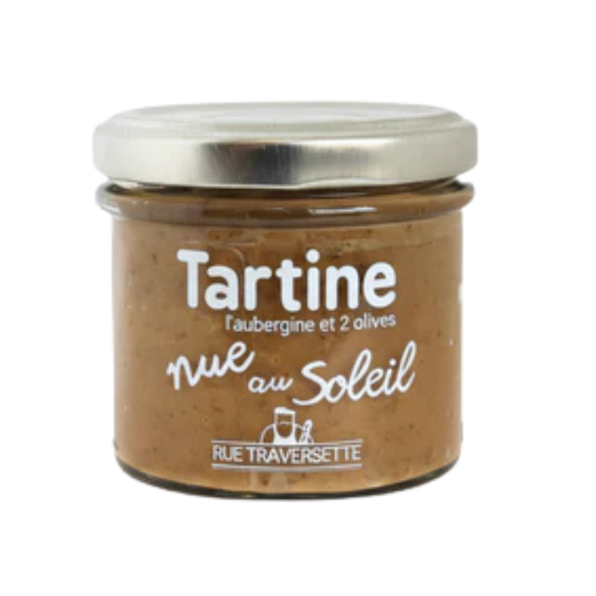 TARTINE ‘NAKED IN THE SUN’ EGGPLANT AND TWO OLIVES 105G (#128536)