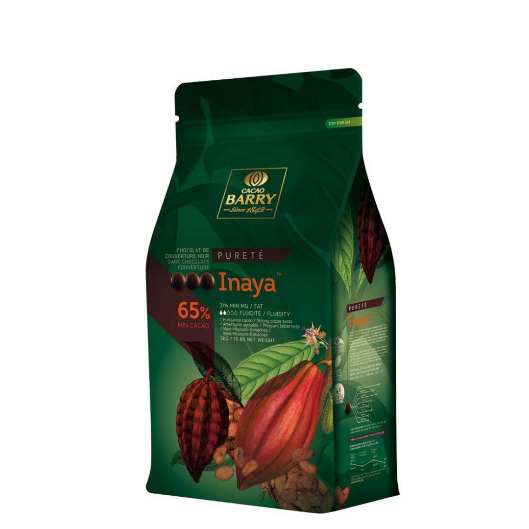 CHOC DARK COUV INAYA 5KG/CACAO BARRY (#128738)