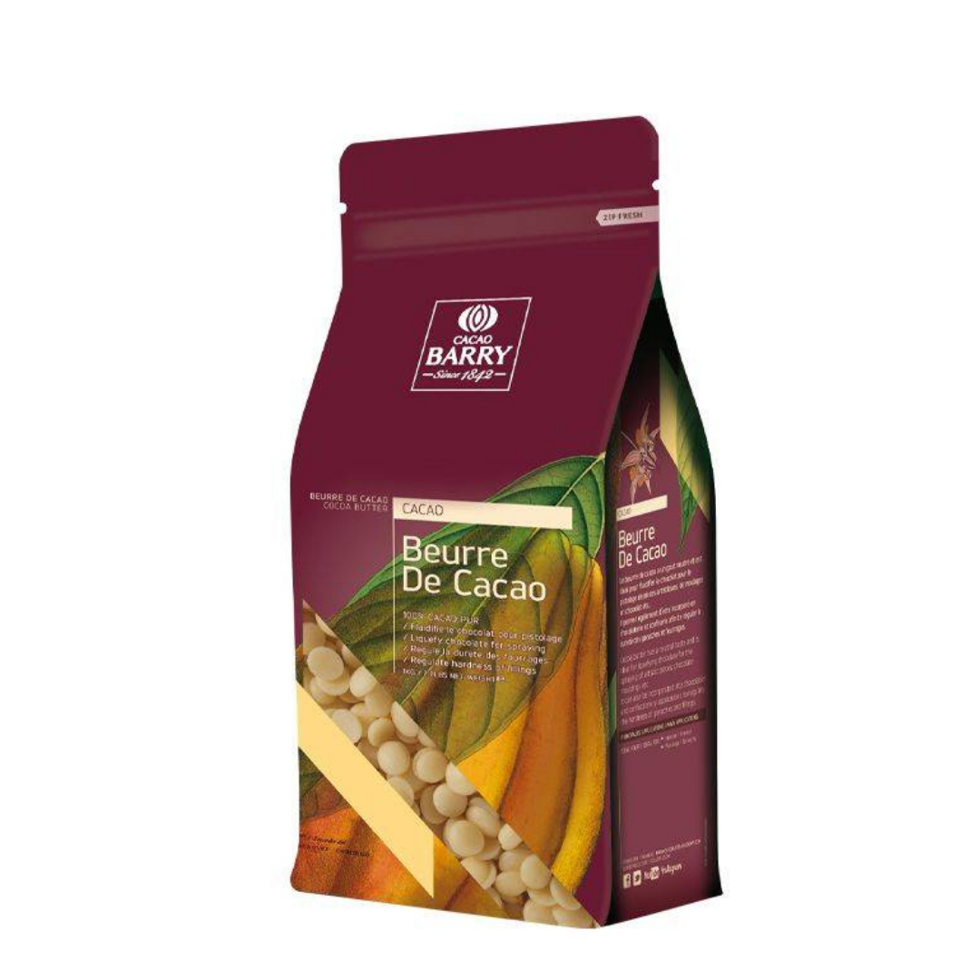 COCOA BUTTER DEODORIZED 1KG/CACAO BARRY (#128746)
