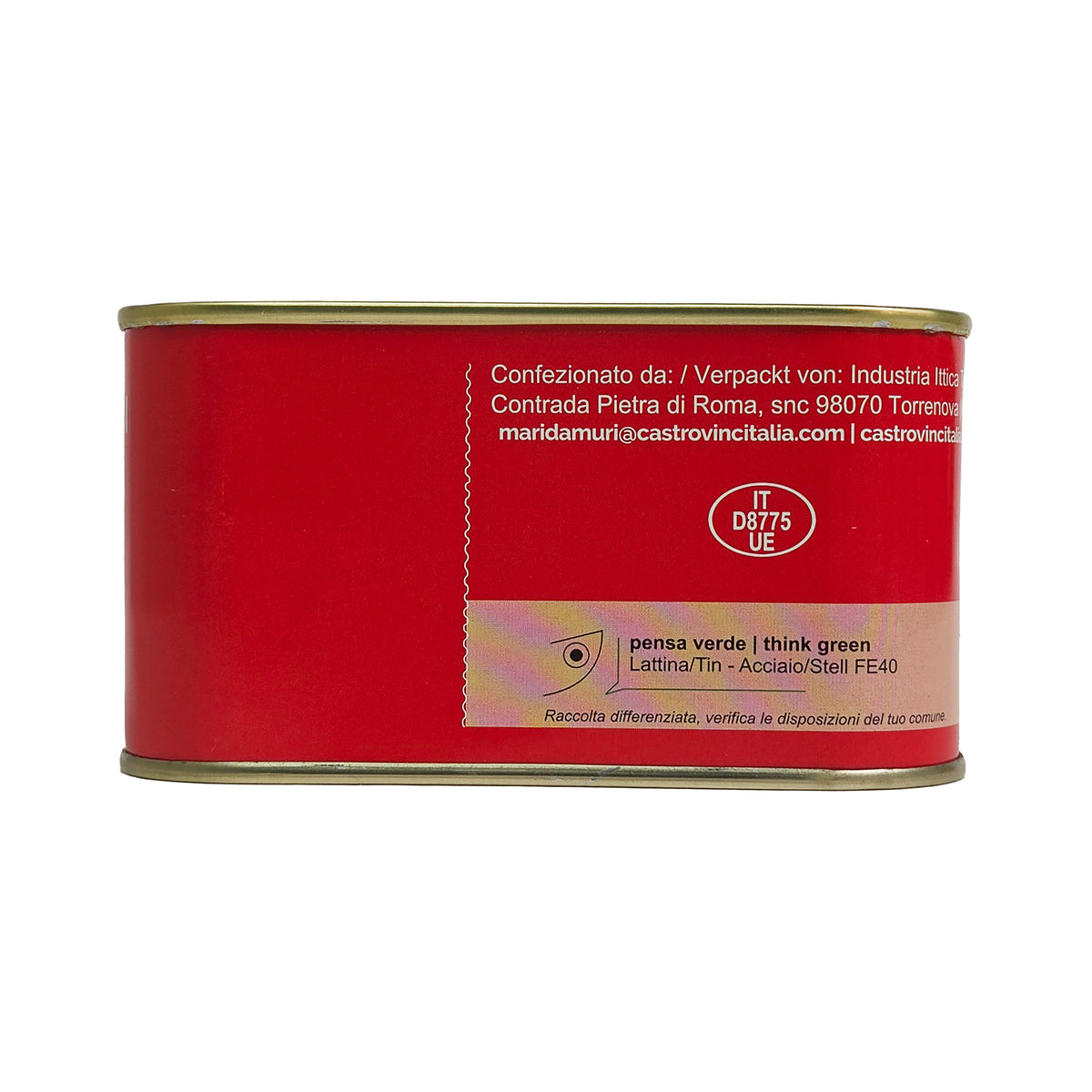 ANCHOVY FILLETS IN SUNFLOWER OIL 600G (#129086)