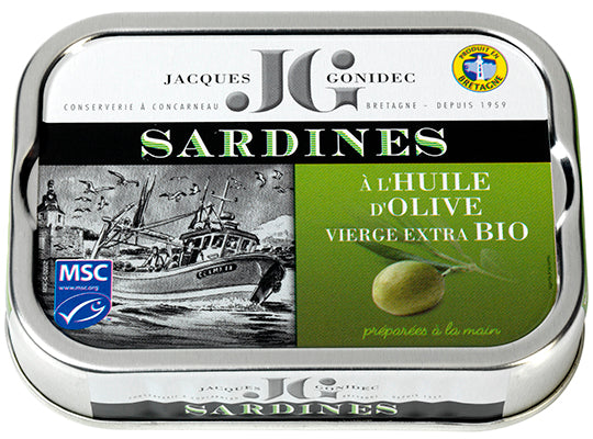 Sardines Msc A Lhuile Dolive Bio Jg
