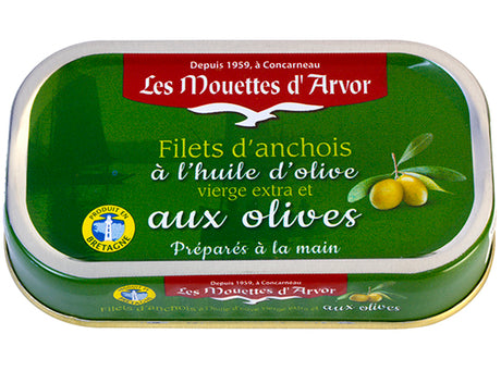 Filets Danchois Aux Olives A Lhuile Dolive