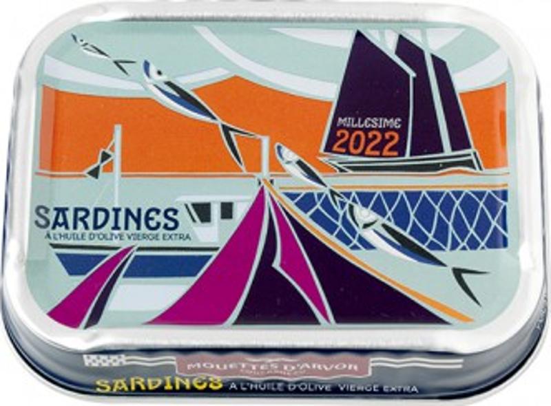 Sardines Ville Bleue Millesime 2022