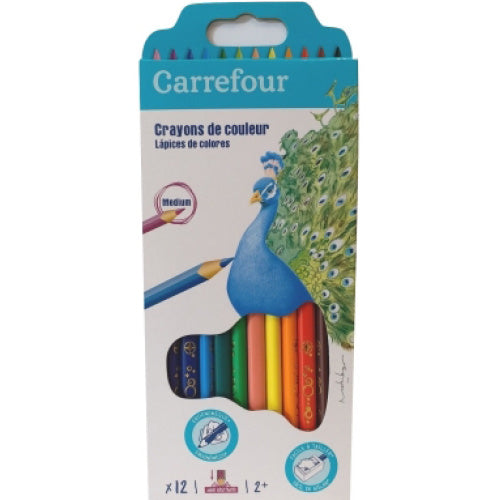 Pochette De 12 Crayons De Couleur