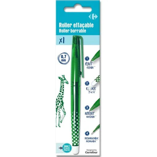 Stylo Roller Effacable Vert 0.7Mm