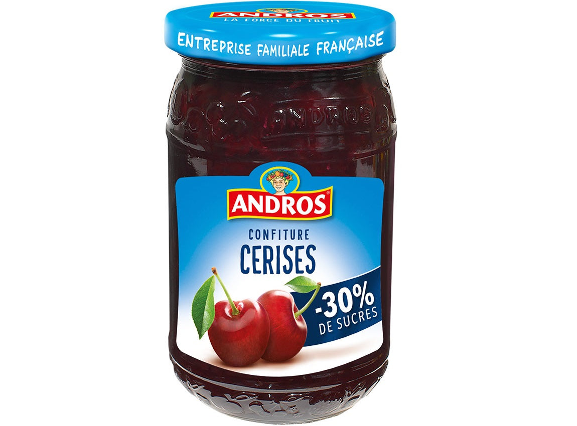 Confiture De Cerises Allegee En Sucre