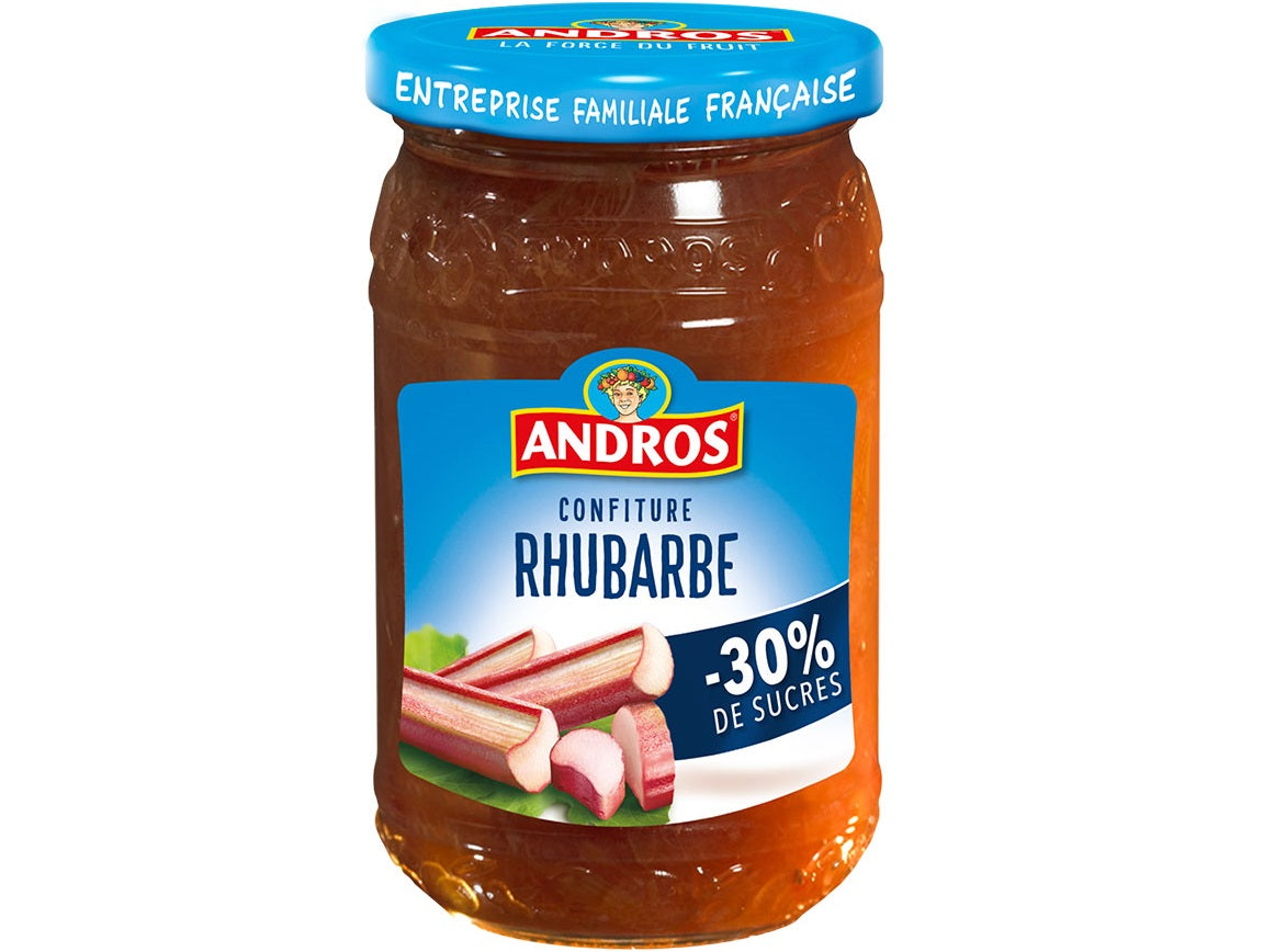 Confiture De Rhubarbe Allegee En Sucre