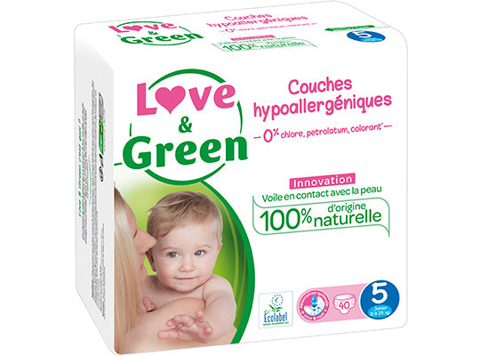 Couches Hypoallergeniques T5 (11 A 25Kg)