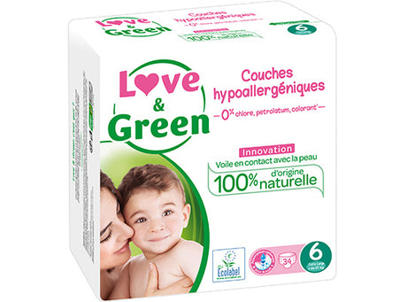 Couches Hypoallergeniques T6 (+15Kg)