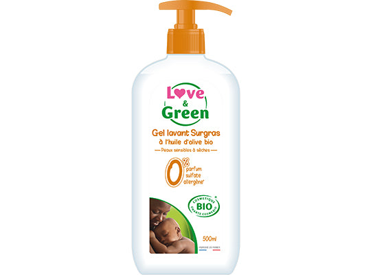 Gel Lavant Bebe Surgras Bio