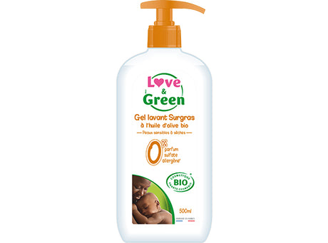 Gel Lavant Bebe Surgras Bio