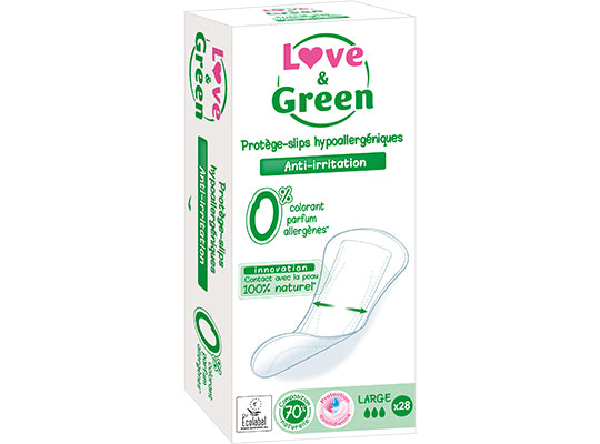 Protege-Slips Ecolabellises & Hypoallergeniques Large