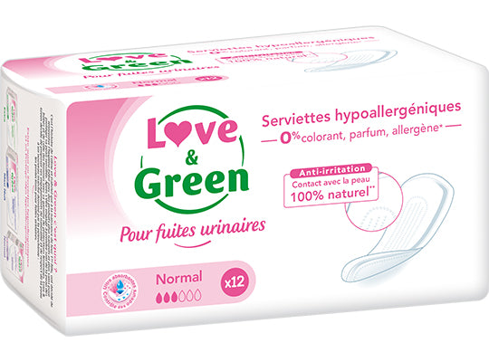 Serviettes Hypoallergeniques Incontinence Legere Normal