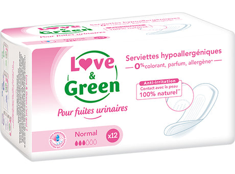 Serviettes Hypoallergeniques Incontinence Legere Normal