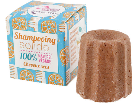 Shampoing solide cheveux secs - Orange douce
