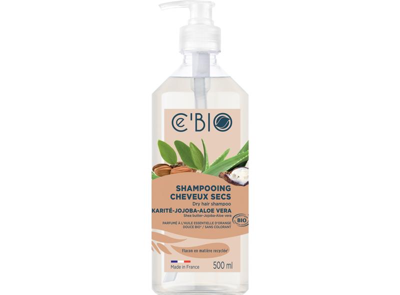 Shampoing Cheveux Secs Karite/Jojoba/Alœ Biologique
