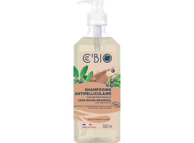 Shampoing Anti-Pelliculaire Cade/Sauge/Rhassoul Biologique