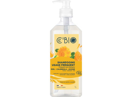 Shampoing Usage Frequent Miel/Calendula/Avoine Biologique