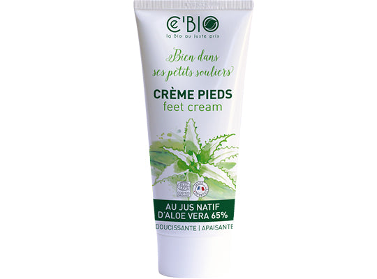 Creme pieds aloe vera BIO