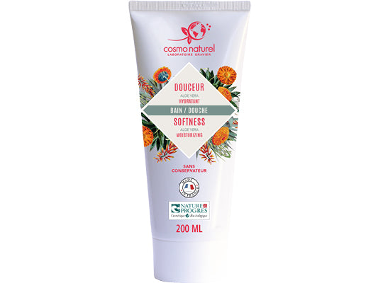 Gel bain & douche douceur aloe vera BIO