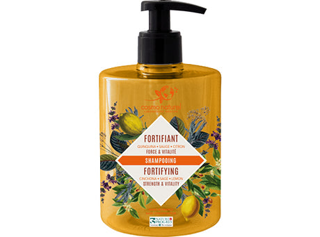 Shampoing Fortifiant Quinquina/Sauge/Citron Biologique