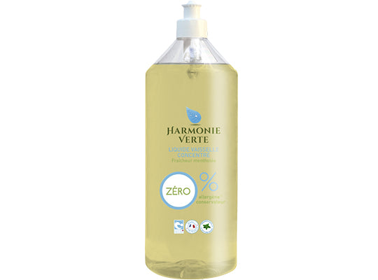 Liquide Vaisselle Ultra Concentra© A La Menthe Bio