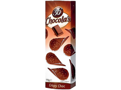 36 tuiles de chocolat Crispy Choc