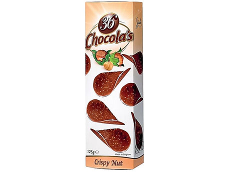36 tuiles de chocolat Crispy Nut