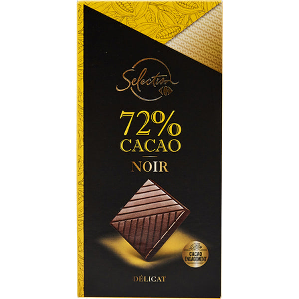 Chocolat Noir 72% Cacao