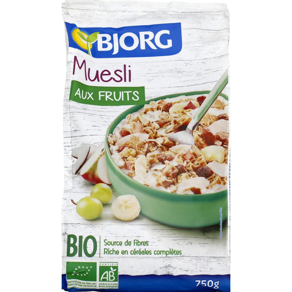 Cereales Muesli Aux Fruits Bio