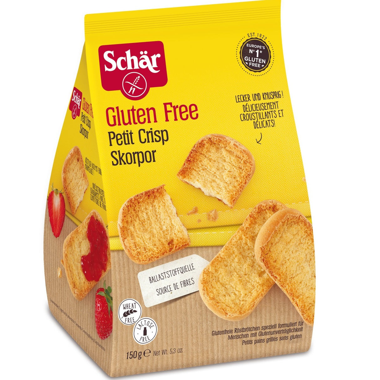 Petits Grilles Crisp Scorpor Sans Gluten Et Sans Lactose