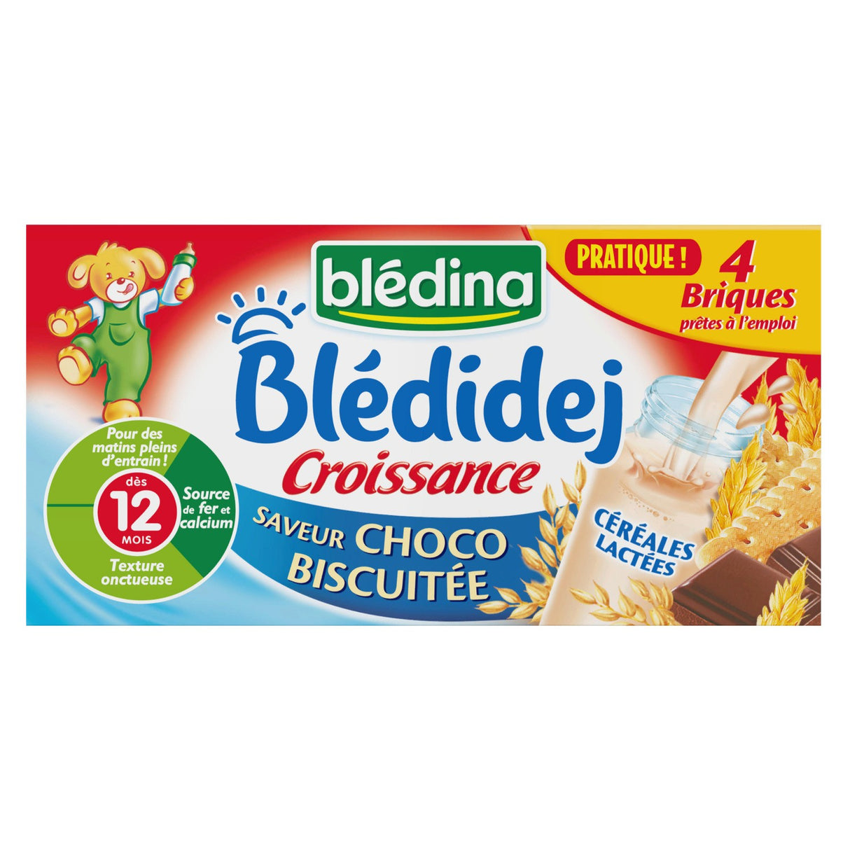 Bledidej Croissance Choco Biscuitee