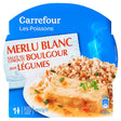 Plat Cuisine Merlu Blanc Et Boulgour Aux Legumes