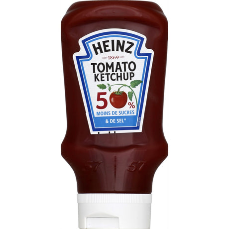 Ketchup Tomato -50% De Sucres Et Sel