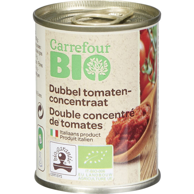 Double Concentre De Tomates Bio