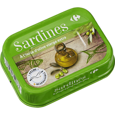 Sardines A Lhuile Dolive Vierge Extra