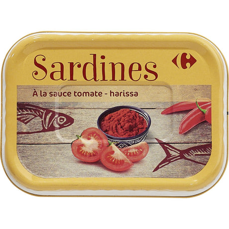 Sardines Sauce Tomate Harissa