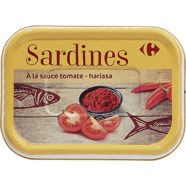 Sardines Sauce Tomate Harissa