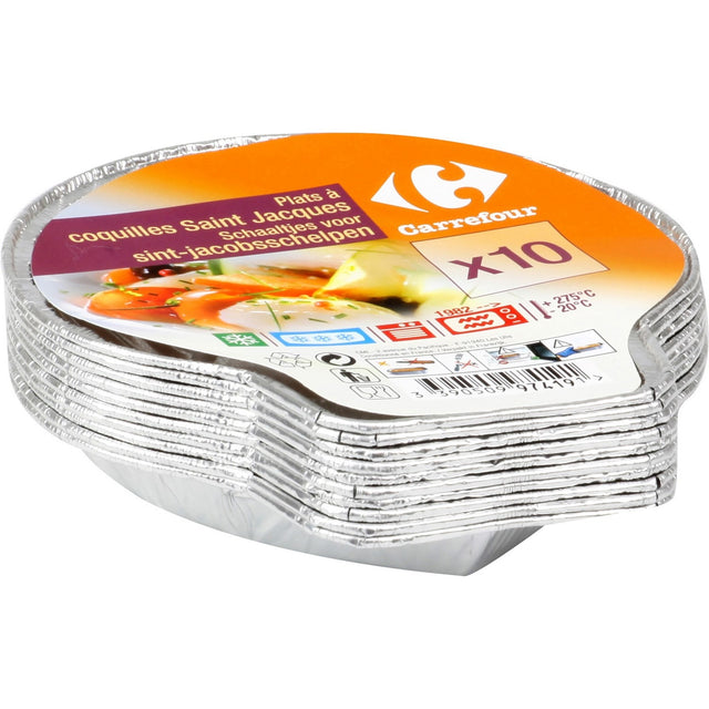 Plats a coquilles Saint-Jacques