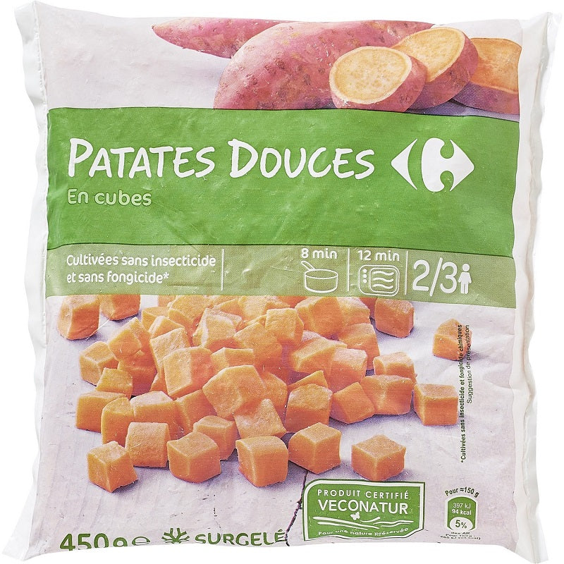 Patates Douces En Cubes