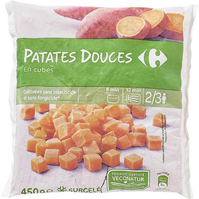 Patates Douces En Cubes