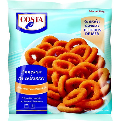 Anneaux De Calamars Panure Croustillante