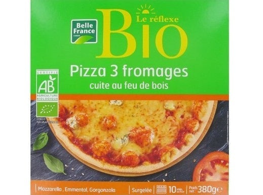 Pizza 3 Fromages Cuite Au Feu De Bois