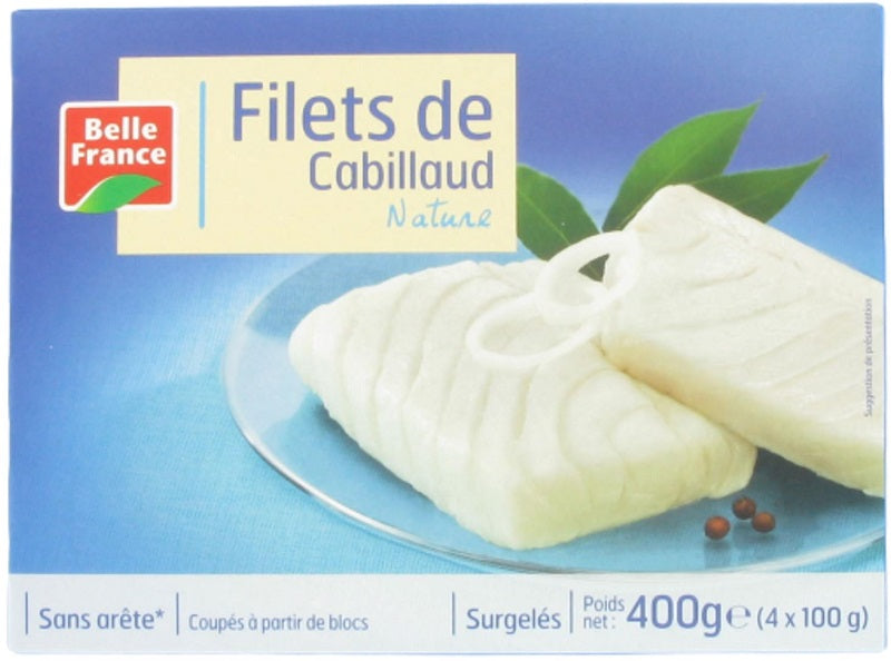 Filets De Cabillaud Nature