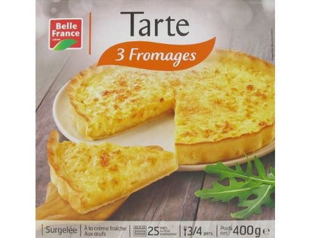 Tarte Aux 3 Fromages
