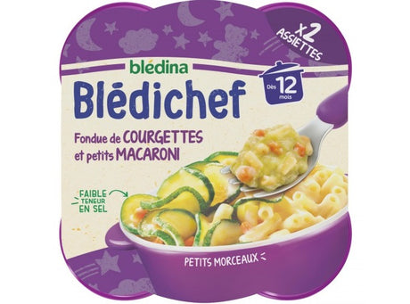 Fondue De Courgettes Et Petits Macaronis Bledichef